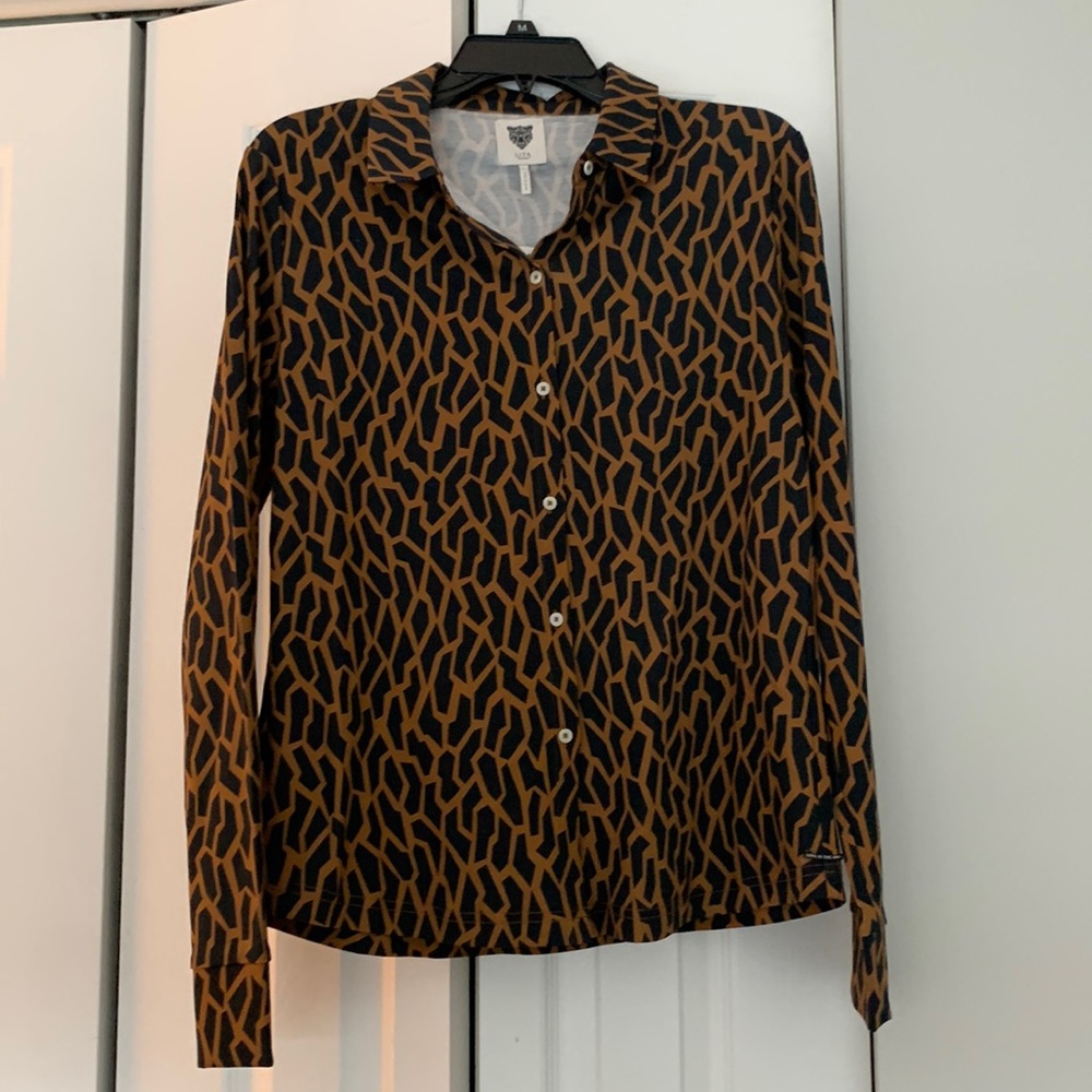 LITA By Ciara Women’s Print Button up Shirt